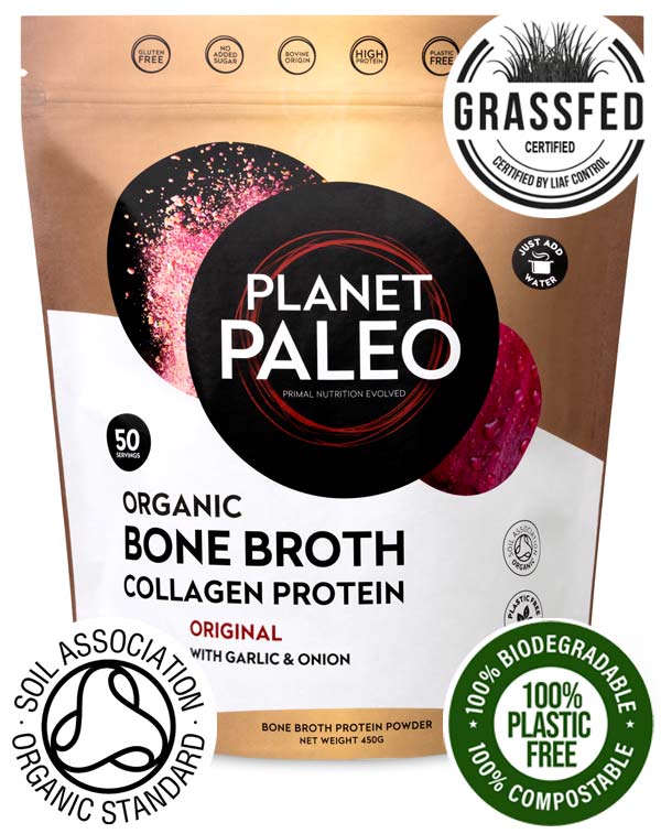 Organic bone broth powder - Planet Paleo - Image 3