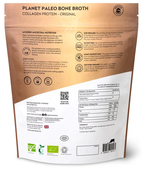 Organic bone broth powder - Planet Paleo - Image 4