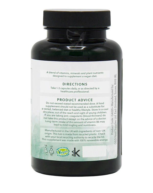 Vegan multivitamins – G&G - Image 3